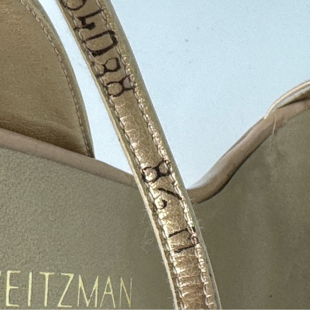 Stuart Weitzman Bebare Patent Platform Sandals - … - image 7